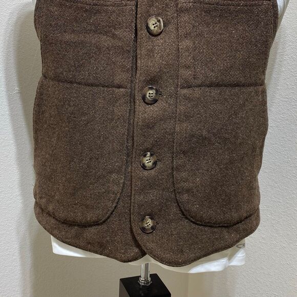 ALLEN FARM SHEEP & WOOL COMPANY Men’s Wool Vest Size Small - Picture 6 of 9
